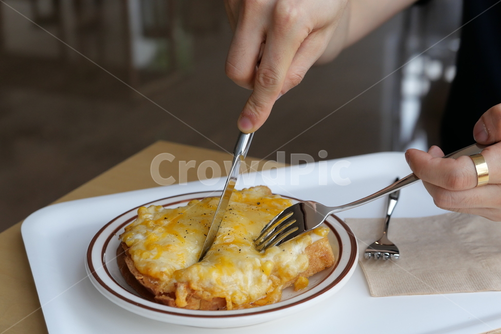 크로크무슈,브런치,카페,치즈,샌드위치,음식,요리,프랑스,프랑스요리,프랑스식,맛집,점심