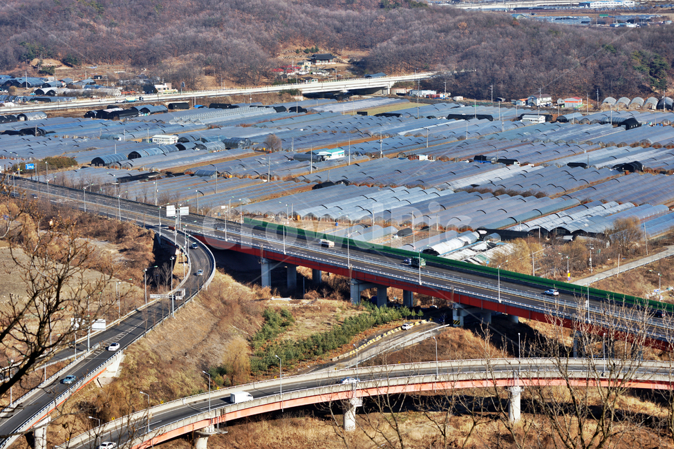 인천국제공항고속도로,강매교,고속도로,자동차도로,고양시,비닐하우스,강고산,북한산