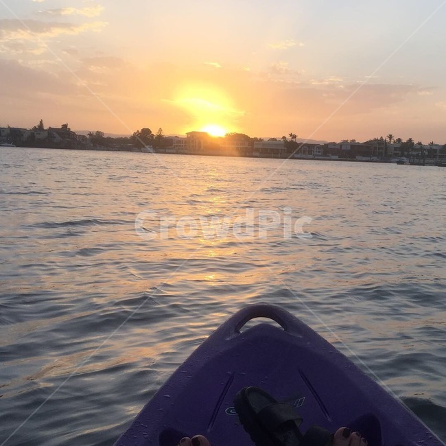 카약,선셋,카약킹,kayak,노을