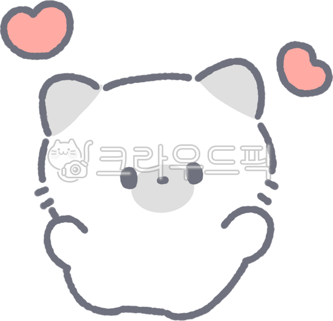 Cute,animal,cat,emoticon,I love you,heart