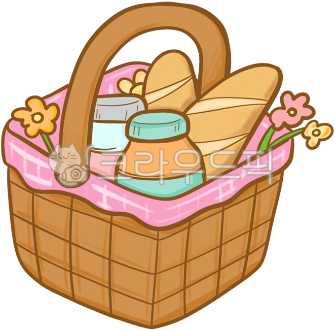Picnic,basket,picnic basket,picnic,outing,rattan basket,lunch box,outdoor activities,picnic basket illustration,picnic