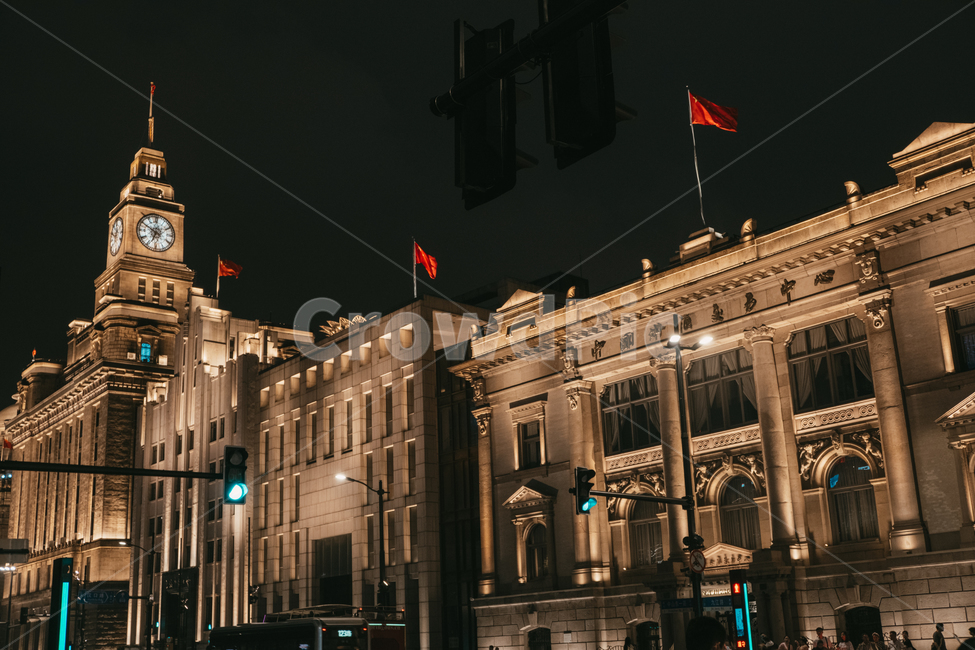 와이탄,상해,중국,와이탄야경,야경,shanghai,chaina,building,건물,도시,urban,city,시계탑,해외,외국,세계,foreign,oversea,world,건축물,건물외관,exterior,building,structure,architecture,construction