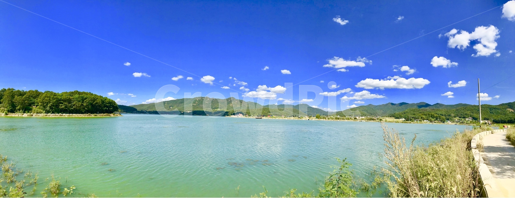 저수지,풍경,강화도,내가저수지,파노라마,파란하늘,초록색물,자연,풍경,nature,landscape,water,물,outdoors,옥외,lake,호수