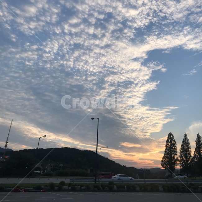 풍경,노을,도로위,하늘,구름,자연,풍경,nature,landscape,tree,나무,plant,식물,outdoors,옥외