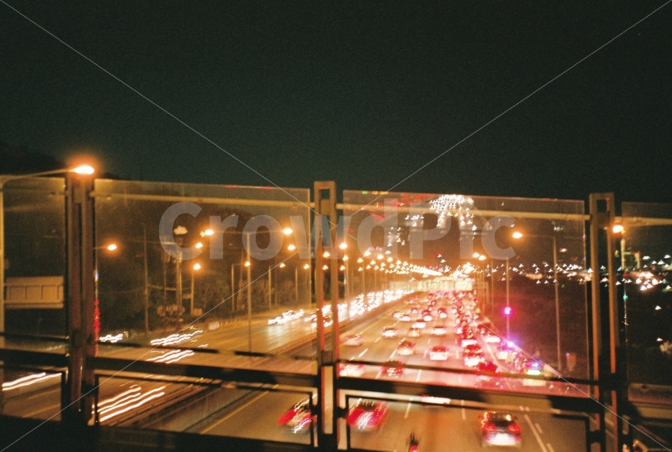 야경,다리,불빛,자동차,필름,필름사진,라이카,라이카미니줌,도시,풍경,city,landscape,야경,밤,nightscape,night,감성,sensible,feeling,road,도로,asphalt,아스팔트,intersection,교차로