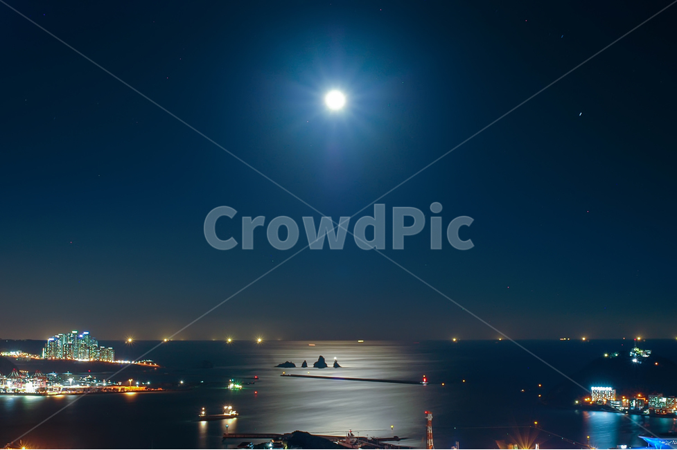 부산,풍경,달,자연,바다,야경,밤,풍경,nightscape,night,landscape,도시,city,한국도시풍경,한국도시경관,korea cityscape,nature,outdoors,옥외
