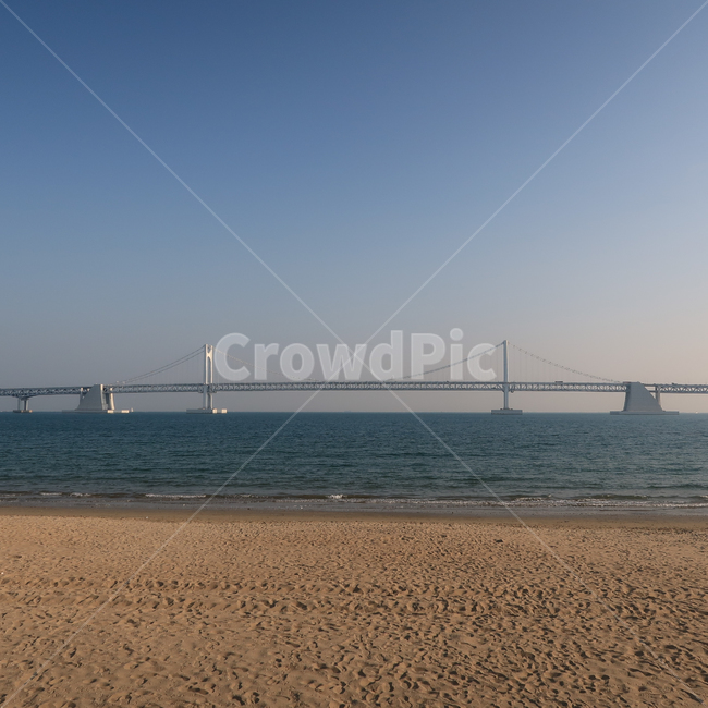 building,건물,광안리,광안대교,바다,부산,busan,sea,모래,모래사장,sand,물결,wave