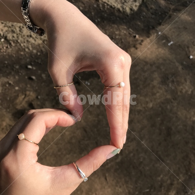 반지,손,손하트,손가락,여자손