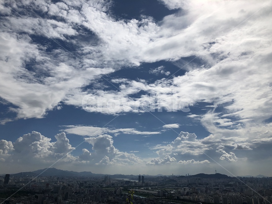 하늘,여름,구름,푸름,파랑,도시,풍경,도시,풍경,city,landscape,nature,자연,weather,날씨,outdoors,옥외,sky,cloud,cumulus,적운