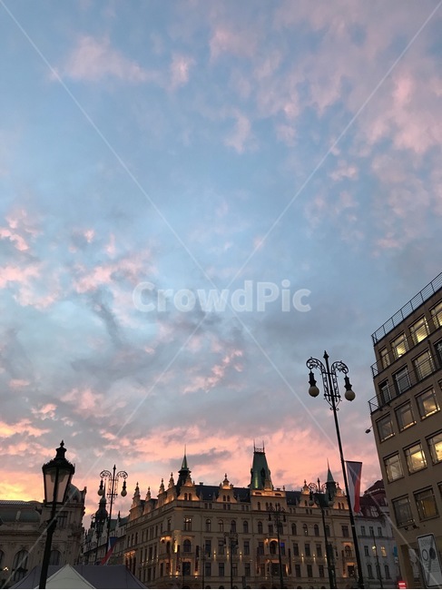 프라하,야경,체코,유럽,유럽야경,노을,Praha,city,landscape,Street,feeling,beautiful,photography,Europe,night,nightview,Sunset