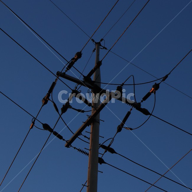 감성,색감,예술,하늘,구름,utility pole,전신주,cable,케이블