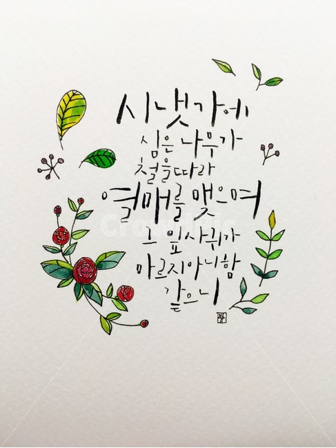 캘리그라피,말씀캘리,손글씨,꽃그림,나뭇잎,간단그림,깨끗,깔끔,캘리그래피,캘리그라피,손글씨,calligraphy