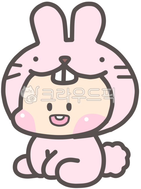 토끼,토끼띠,십이지신,귀여운,토끼띠캐릭터,분홍캐릭터,분홍,핑크,핑크캐릭터,토끼캐릭터,동물,동물캐릭터,띠,동물띠,십이지신그림,십이지신이미지,십이지신일러스트,코스프레,깡충