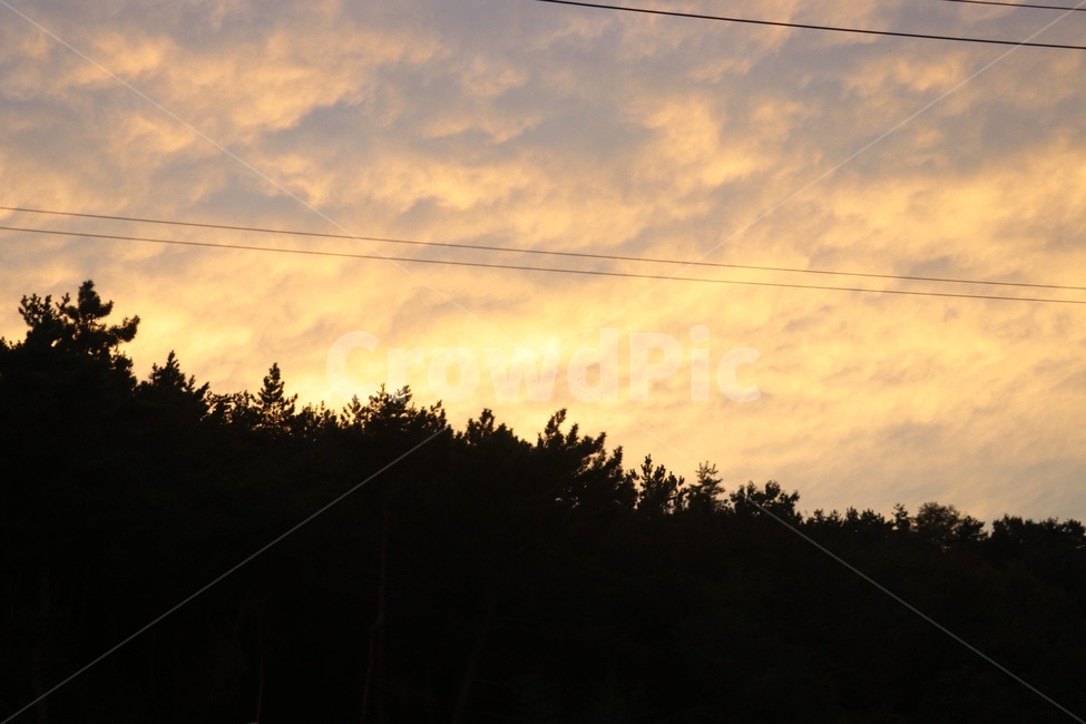 밀양,밤,노을,저녁,sunset,nature