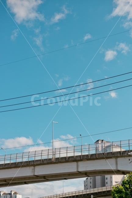 하늘,전깃줄,풍경,고가도로,도시,도시,풍경,city,landscape
