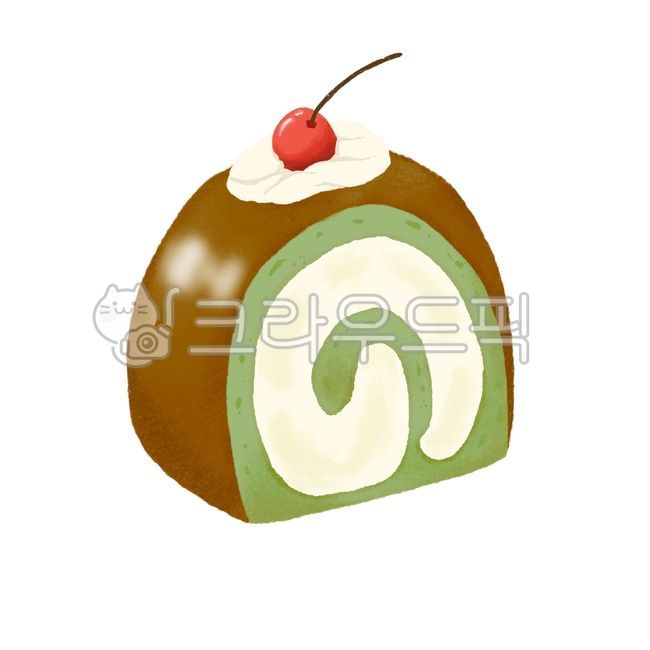 Green tea roll cake,roll cake,bread,dessert picture,bread illustration,roll cake drawing,Green tea roll cake illustration,bread drawing,rollcake,Roll cake picture,dessert,Roll cake illustration,illustration,dessert illustration,Green Tea Roll Cake