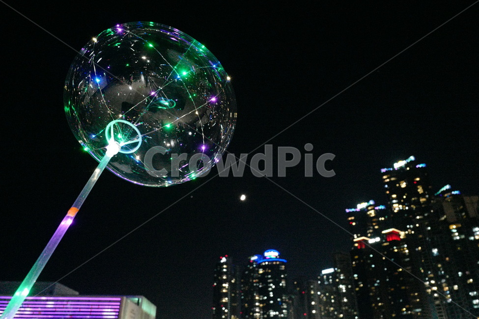 풍선,불빛,야경,light,night,view,야경,밤,풍경,nightscape,night,landscape,도시,city,sphere,구체