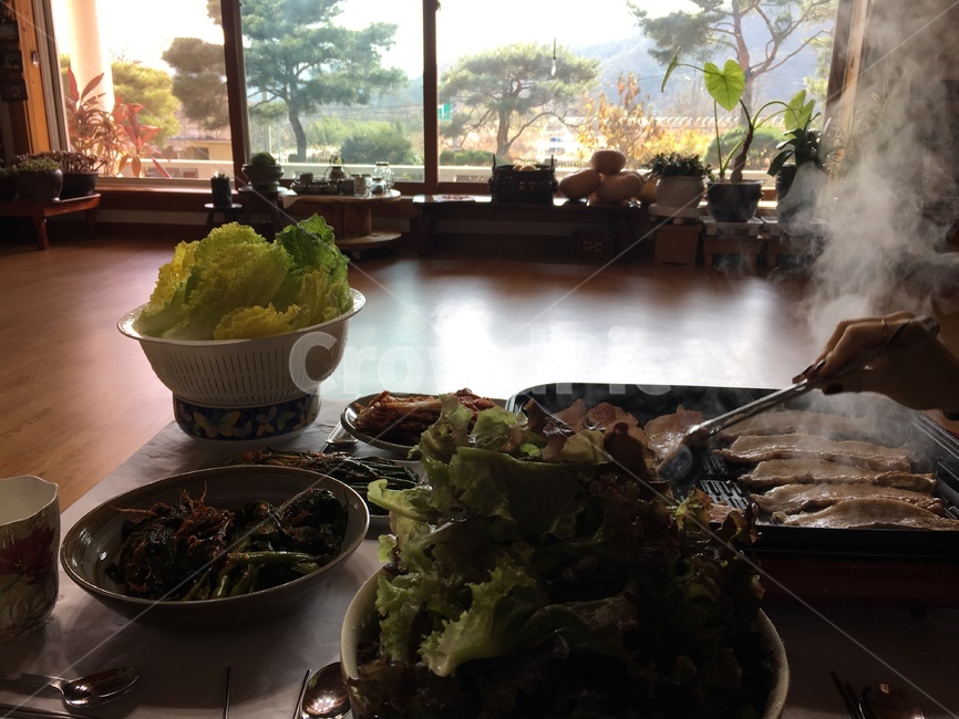 시골생활,시골,삼겹살,요리,food,asianfood