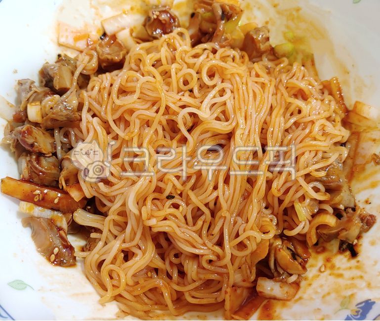 골뱅이,비빔면,비빔국수,골뱅이비빔면,음식