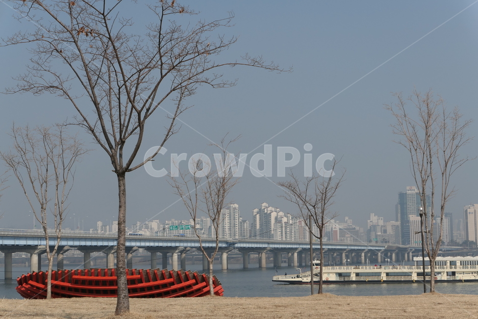한강,미세먼지,겨울한강,nature,river