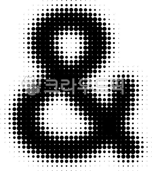 앤드,문장기호,문장부호,앰퍼샌드,점,흑백,그래픽,패턴,모자이크,하프톤,스크린톤,데코,장식,디지탈,그라데이션,기호,특수문자,앤드기호