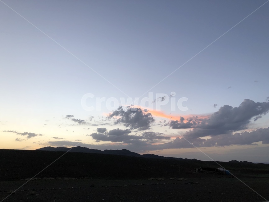 하늘,구름,노을,밤하늘,저녁,몽골,mongolia
