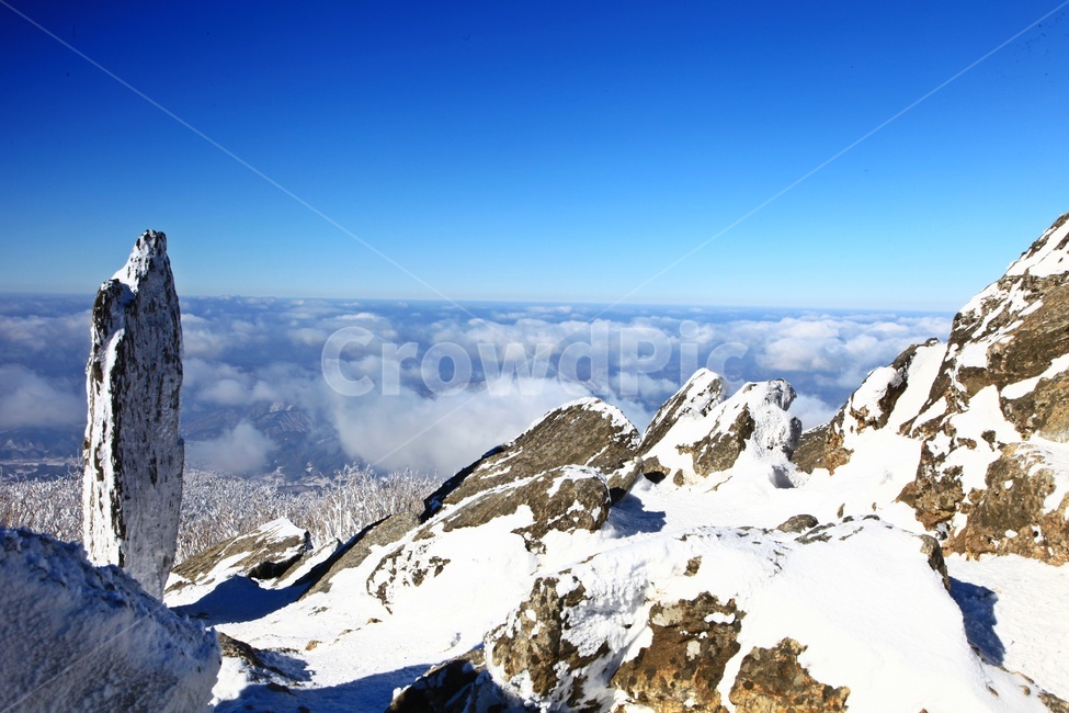 frost,서리,nature,자연,outdoors,옥외,ice,빙,mountain,산,mountainrange,산맥,glacier,빙하,snow,눈,scenery,상고대,무주,덕유산,덕유산설경,설경,설청봉,향적봉,중봉,경치,풍경,운해