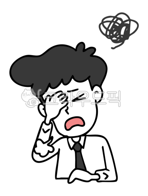 비즈니스,직장인,회사원,업무,비즈니스맨,남직원,남자직원,남성직원,남자,남성,오피스맨,한숨,아쉬움,한심