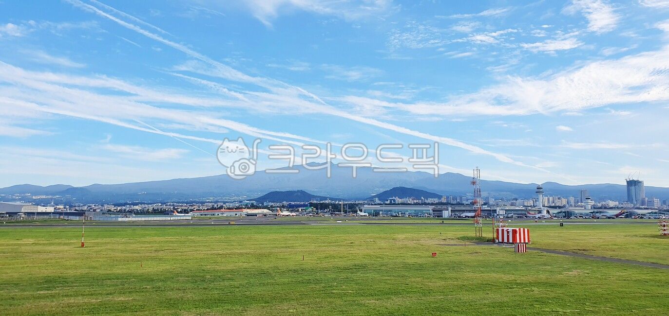 제주,공항,한라산,하늘,배경화면,비행장,구름,airport