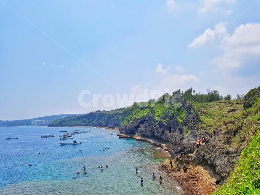 하늘,구름,sky,cloud,바다,sea,오키나와,okinawa,자연,풍경,nature,landscape,사람들,대중,군중,other people,crowd,outdoors,옥외,land,땅,ocean,대양,water,물,shoreline,해안선,coast,연안,promontory,곶