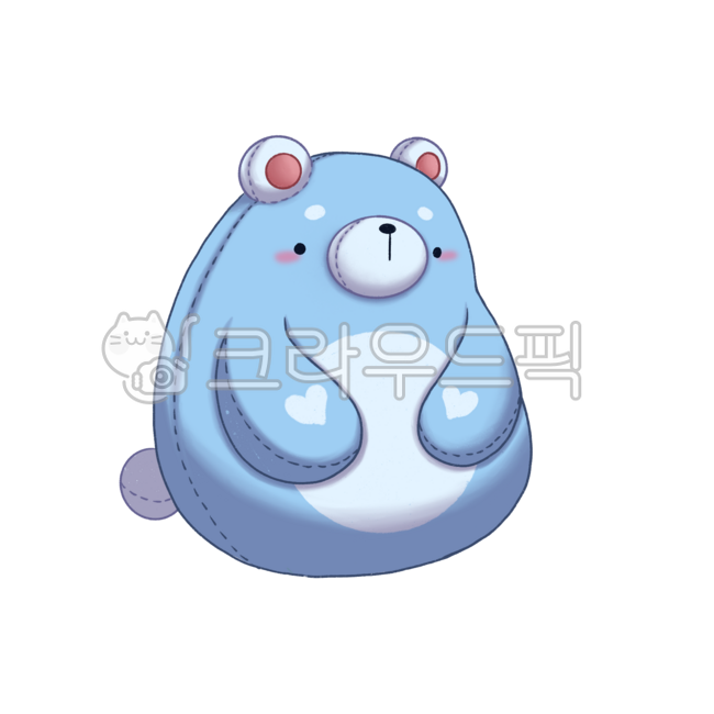 곰,하늘색곰,곰인형,귀여운,하트곰,하늘색,멍한,그림,인형,사랑스러운,재봉인형,귀여운인형,하트
