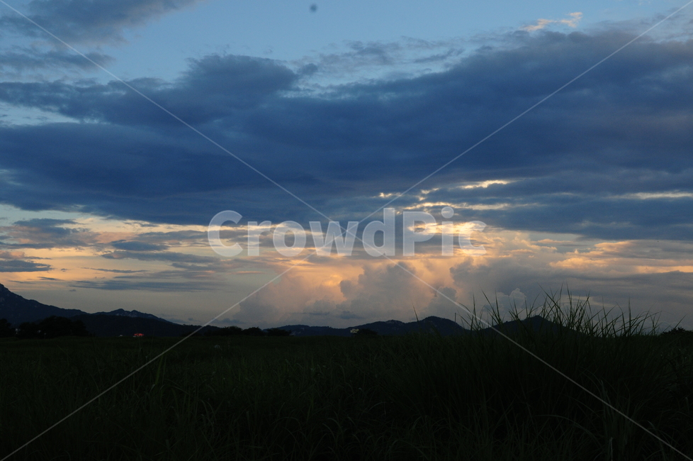 노을,하늘,구름,풍경,sunset