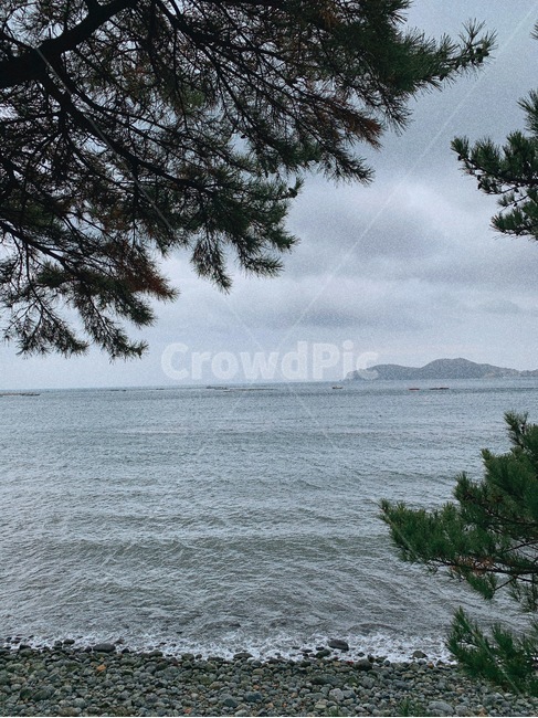 흐린오후,sea,beach,해변,야외