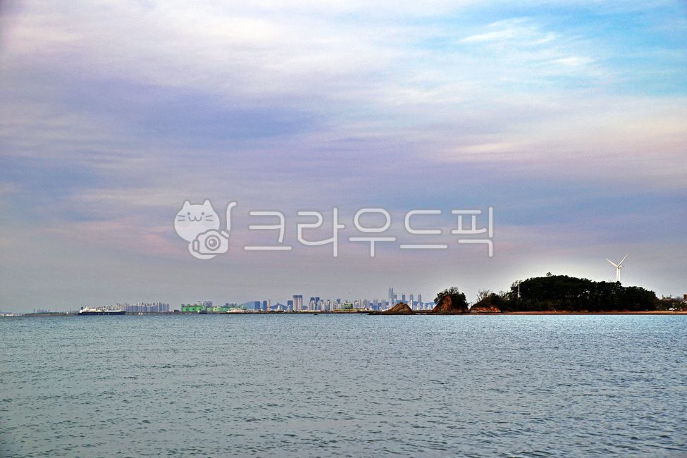 Haesolgil,ocean,sunset,Daebudo,Songdo New Town,Ansan city