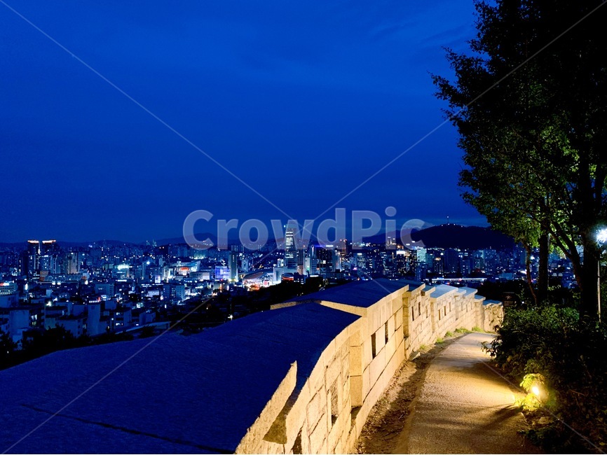 야경,낙산공원,서울,산책,성벽,저녁,초저녁,nightview,seoul