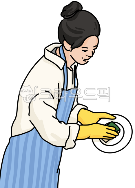 설거지,설거지그림,설거지일러스트,설거지하는여자,설거지하는,주부,주부그림,집안일,집안일그림,집안일하는