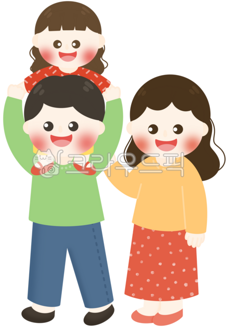 가족,세가족,가족일러스트,가족도안,가족도안일러스트,가족캐릭터,행복한가족,어버이날,어린이날
