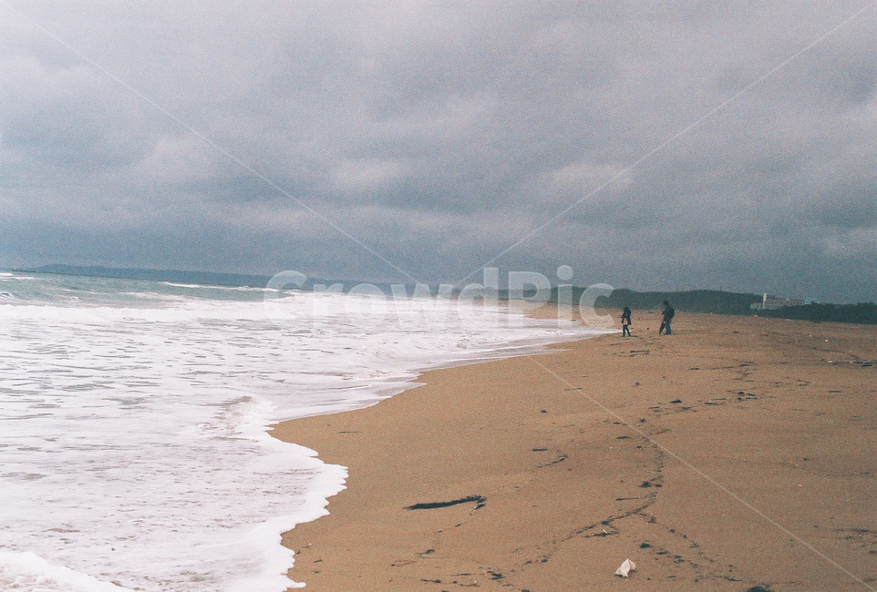 바닷가,해변,바다,흐린하늘,파도,해변,바다,beach,sea
