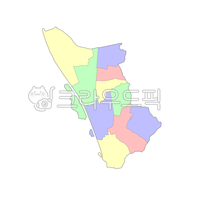 서울특별시,서울,금천구,대한민국,우리나라,한국,행정구역,도,시,군,읍,면,동,지도,행정구역지도,4색지도,파란색,노란색,빨간색,초록색,map