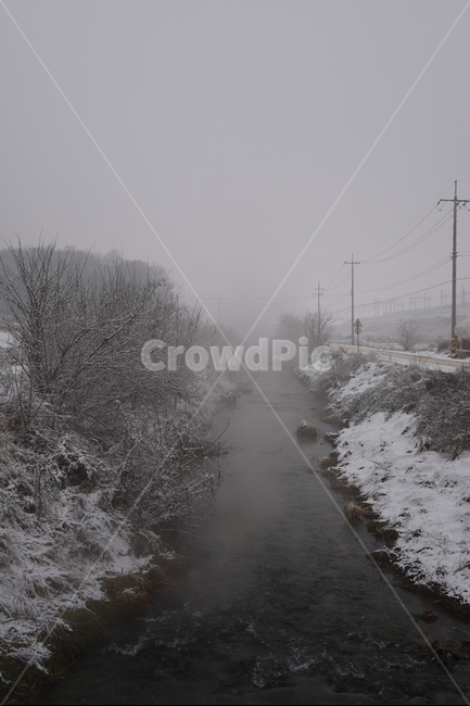 nature,자연,안개,들,겨울,눈,snow,winter,풍경,배경,도랑,fog,mist,겨울,계절,winter,season,자연,풍경,nature,landscape