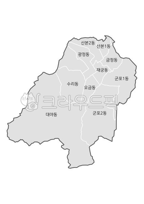 군포지도,군포시지도,군포시행정지도,군포시,경기도지도,행정지도,군푸,지도,경기도,한국지도,한국