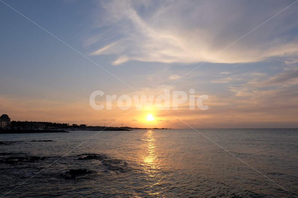 제주도,바다,노을,일몰,하늘,붉은하늘,제주,jeju