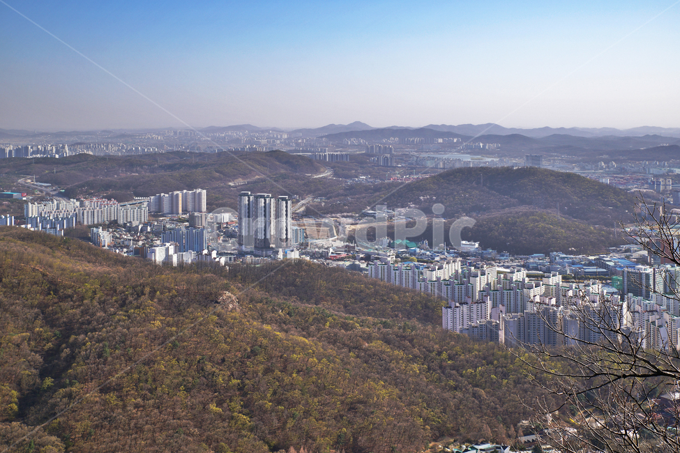 모락산,의왕시,안양시,경기도,도심풍경