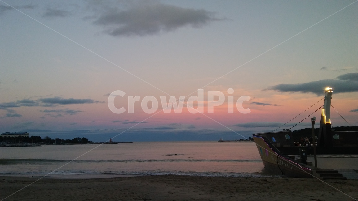바다,낙조,석양,해변,황금빛,노란,푸른,하늘,sky,pink,sun,환상적,태풍후,핑크빛,nature,낭만적,로맨틱,자연,풍경,nature,landscape