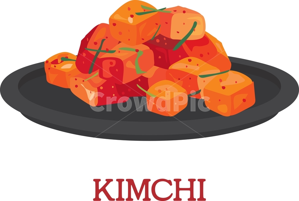 김치,전통,음식,반찬,한국,전통적인,오래된,그릇,고춧가루,고추,매운,맵다,알싸한,깍두기,무김치,깍뚝썰기,벡터,일러스트,음식,식재료,요리,food,cook,meal,dishes,food reserves,그래픽,일러스트레이션,graphic,illustration