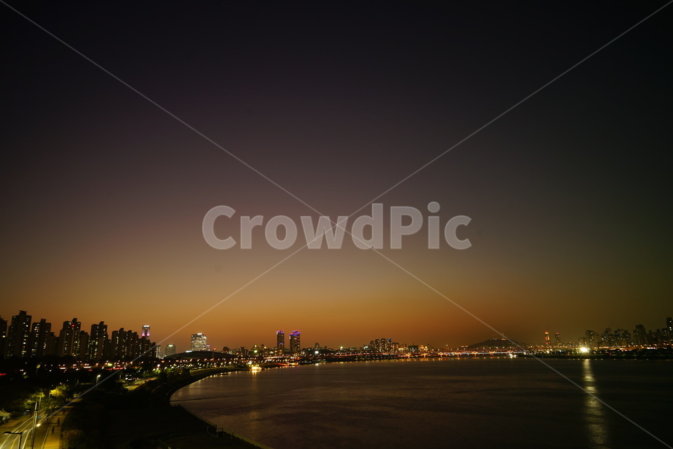 nature,자연,outdoors,옥외,한강,야경,노을