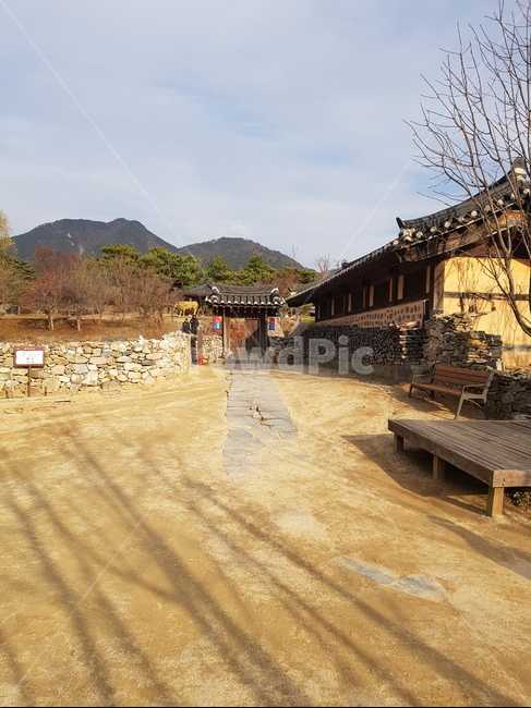 문화,풍경,민속촌,집,산,한국전통,한국문화,korean traditional,korean culture,건축물,건물외관,exterior,building,structure,architecture,construction