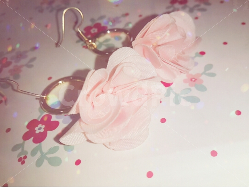 귀걸이,분홍,꽃,반짝,향기,뷰티,미용,beauty treatment,사물,물건,오브젝트,thing,object,matter
