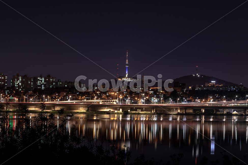 반포대교,남산타워,반포한강공원,한강공원,야경,야경,밤,풍경,nightscape,night,landscape,도시,city,한국도시풍경,한국도시경관,korea cityscape,building,건물