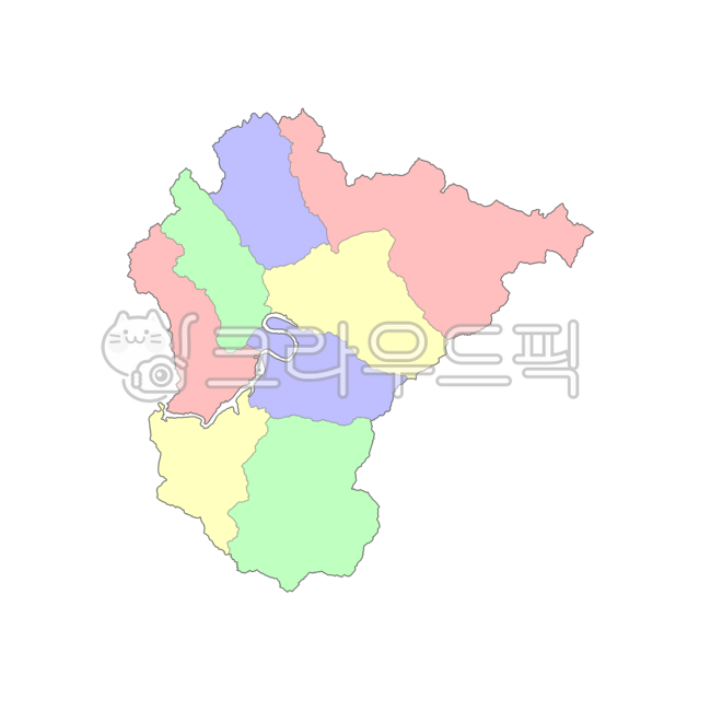 충청도,충청북도,단양군,대한민국,우리나라,한국,행정구역,도,시,군,읍,면,동,지도,행정구역지도,4색지도,파란색,노란색,빨간색,초록색,map